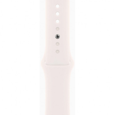Смарт-годинник Apple Watch Series 11 GPS 46mm Rose Gold Aluminium Case with Light Blush Sport Band - M/L (MEV74RK/A)