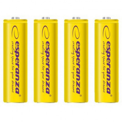 Акумулятор Esperanza AA 2000mAh Ni-MH * 4 yellow (EZA104Y)