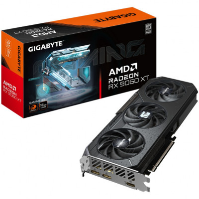 Відеокарта GIGABYTE Radeon RX 9060 XT 16Gb GAMING (GV-R9060XTGAMING-16GD)