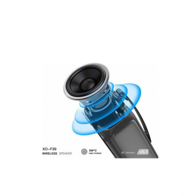 Акустична система XO F39 RGB AUX / USB (XO-F39-BK)