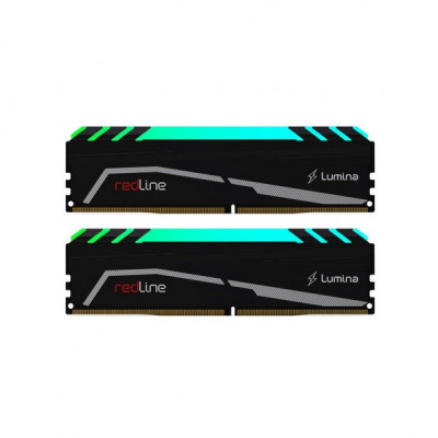 Модуль пам'яті для комп'ютера DDR4 16GB (2x8GB) 4000 MHz Redline Lumina RGB Mushkin (MLA4C400JNNM8GX2)