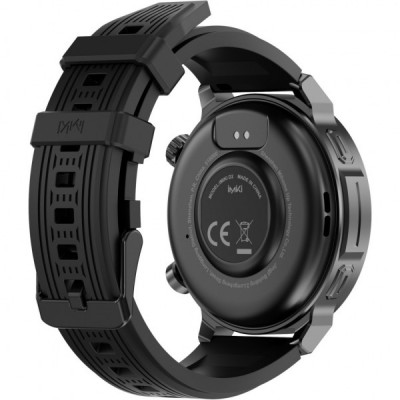 Смарт-годинник iMiLab imiki D2 Black Silicone Strap