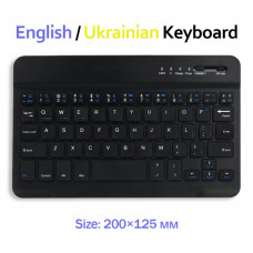 Клавіатура BeCover Bluetooth UA Black (713408)