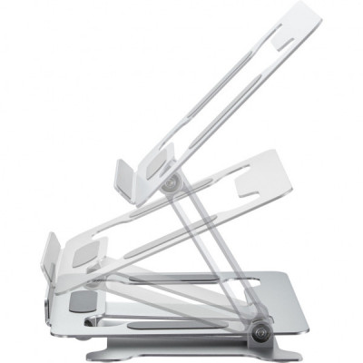 Підставка до ноутбука Gembird до 15.6", регульована, алюміній (NBS-D1-03) Підставка до ноутбука Gembird до 15.6", регульована, алюміній (NBS-D1-03)