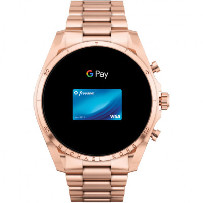 Смарт-годинник Michael Kors GEN 6 BRADSHAW Rose Gold-Tone Stainless Steel (MKT5133)