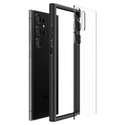 Чохол до мобільного телефона Spigen Samsung Galaxy S23 Ultra Ultra Hybrid, Matte Black (ACS05618)