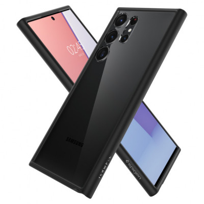 Чохол до мобільного телефона Spigen Samsung Galaxy S23 Ultra Ultra Hybrid, Matte Black (ACS05618)