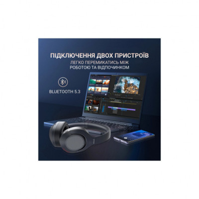 Навушники Fifine X3 Wireless Black (X3)