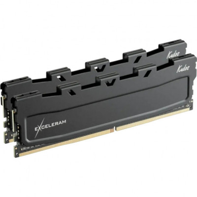 Модуль пам'яті для комп'ютера DDR5 64GB (2x32GB) 6400 MHz Black Kudos eXceleram (EK50640643239CD)