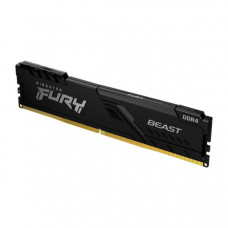 Модуль пам'яті для комп'ютера DDR4 8GB 3733 MHz Fury Beast Black Kingston Fury (ex.HyperX) (KF437C19BB/8)