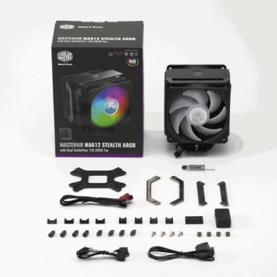 Кулер до процесора CoolerMaster MasterAir MA612 Stealth ARGB (MAP-T6PS-218PA-R1)