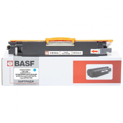 Картридж BASF HP CP1025/CE311A/CF351A, Canon729 Cyan (BASF-KT-CE311A-U)