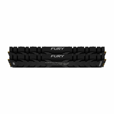 Модуль пам'яті для комп'ютера DDR4 64GB (2x32GB) 3600 MHz Fury Renegade Black Kingston Fury (ex.HyperX) (KF436C18RBK2/64)