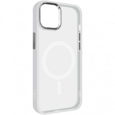 Чохол до мобільного телефона Armorstandart Unit MagSafe Apple iPhone 15 Plus Matte Clear Silver (ARM69351)