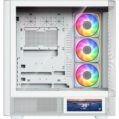 Корпус для ПК Modecom VOLCANO AQ400 ARGB LCD 6,2 (MC-A-AQ400-4FA-W)