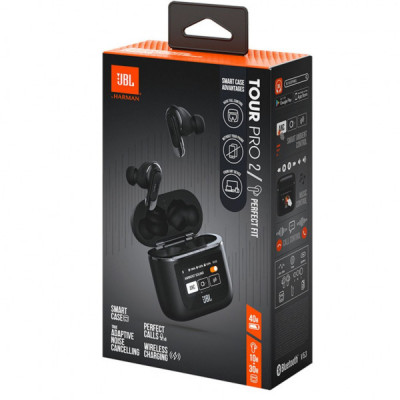 Навушники JBL Tour Pro 2 TWS Black (JBLTOURPRO2BLK)