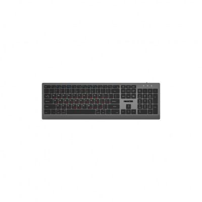 Клавіатура Maxxter KBW-01G-UA Wireless UA Gray (KBW-01G-UA)