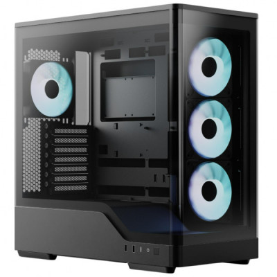 Корпус для ПК AeroCool P500A-BK-v1 Black (ACCM-PN08143.11) Корпус для ПК AeroCool P500A-BK-v1 Black (ACCM-PN08143.11)