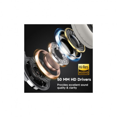 Навушники OneOdio Pro 10 3,5мм/6,35мм Silver (Pro 10 Silver)