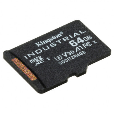 Карта пам'яті Kingston 64GB microSDXC class 10 UHS-I V30 A1 (SDCIT2/64GBSP)