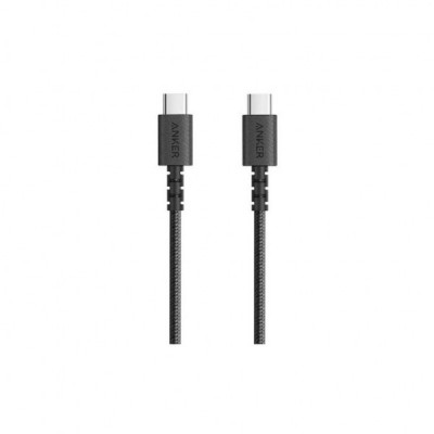 Дата кабель USB Type-C to Type-C 0.9m PowerLine Select+ Black Anker (A8032H11)