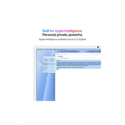 Комп'ютер Apple 24" iMac Retina 4.5K / Apple M4 (10-c/CPU, 10-c/GPU), 16, 256, Silver (MWV33UA/A)