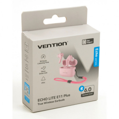 Навушники Vention Echo Lite E11 Plus Pink (NBVP0-Plus)