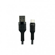 Дата кабель USB 2.0 AM to Micro 5P 1.0m MI-13 2A Black-Gray Mibrand (MIDC/13MBG)