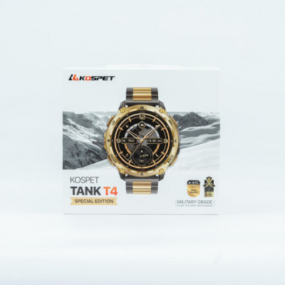Смарт-годинник KOSPET TANK T4SE GOLD (6978602500621)
