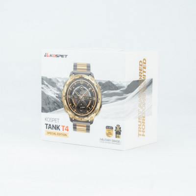 Смарт-годинник KOSPET TANK T4SE GOLD (6978602500621)
