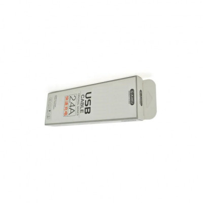 Дата кабель USB 2.0 AM to Type-C 1.0m KSC-723 GAOFEI 2.4A Gray iKAKU (KSC-723-Gr-TC)