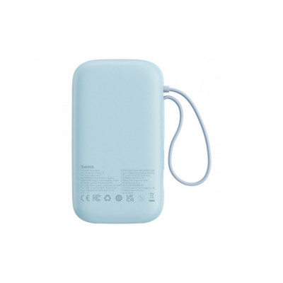 Батарея універсальна Baseus Qpow2 20000mAh 22.5W PD, QC/3.0 Blue (P10055002313-00) Батарея універсальна Baseus Qpow2 20000mAh 22.5W PD, QC/3.0 Blue (P10055002313-00)