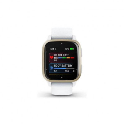 Смарт-годинник Garmin Venu Sq 2, White/Cream Gold (010-02701-11)