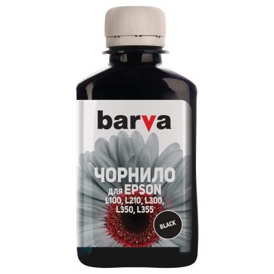 Чорнило Barva EPSON L100/L210/L300/L350/L355 180г (T6641) BLACK (L100-399)