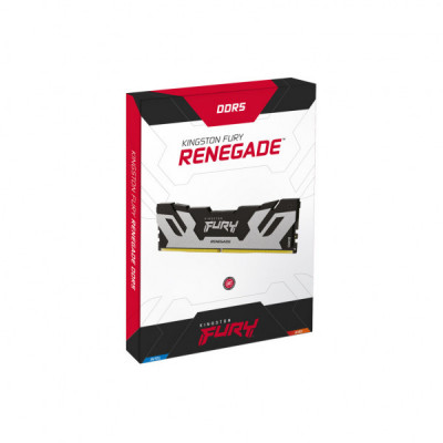 Модуль пам'яті для комп'ютера DDR5 24GB 7200 MHz Renegade Silver XMP Kingston Fury (ex.HyperX) (KF572C38RS-24)
