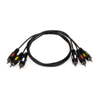 Кабель мультимедійний 3RCA to 3RCA 7.5m Atcom (13275)