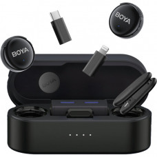 Мікрофон Boya LINK 3-01 Type-C/TRS/Lightning Black (LINK 3-01)