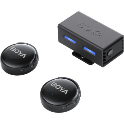 Мікрофон Boya LINK 3-01 Type-C/TRS/Lightning Black (LINK 3-01) Мікрофон Boya LINK 3-01 Type-C/TRS/Lightning Black (LINK 3-01)