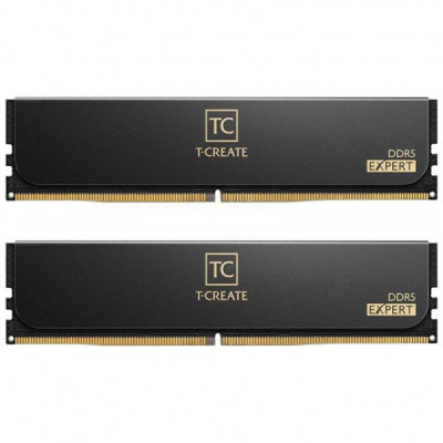 Модуль пам'яті для комп'ютера DDR5 32GB (2x16GB) 6000 MHz T-Create Expert Black Team (CTCED532G6000HC38ADC01)