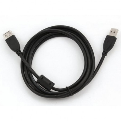 Дата кабель USB 2.0 AM/AF 1.5m Cablexpert (CCF-USB2-AMAF-1.5M)