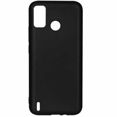Чохол до мобільного телефона 2E Basic TECNO Spark 6 Go, Soft feeling, Black (2E-TC-SPARK6GO-OCCR-BK)