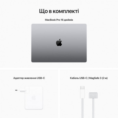 Ноутбук Apple MacBook Pro 16 M2 Pro A2780 Space Grey (Z174000MZ)