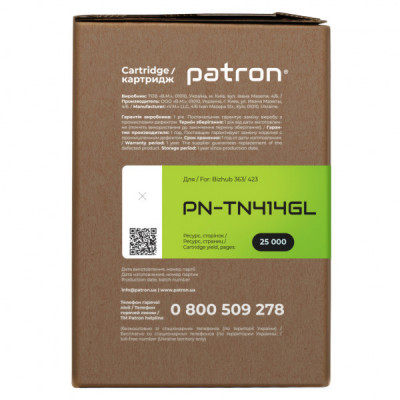 Тонер-картридж Patron Konica Minolta TN414 Green Label (PN-TN414GL)