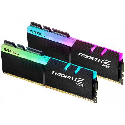 Модуль пам'яті для комп'ютера DDR4 16GB (2x8GB) 3000 MHz TridentZ RGB Black G.Skill (F4-3000C16D-16GTZR)