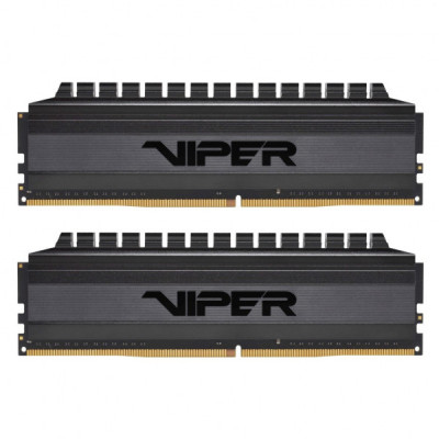 Модуль пам'яті для комп'ютера DDR4 16GB (2x8GB) 3600 MHz Viper 4 Blackout Patriot (PVB416G360C8K)