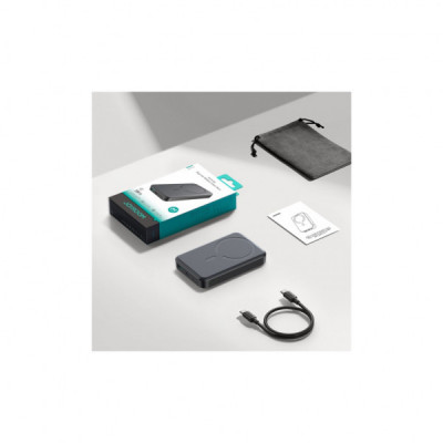 Батарея універсальна JOYROOM Magnetic Wireless 10000mAh 20W PD, QC, USB-C In/Out Black (JR-W020 / 6941237118455)