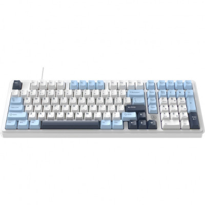Клавіатура Ajazz AK980 MAX Magnetic Switch USB UA White/Blue (AK980-MAX-M-BWDB)