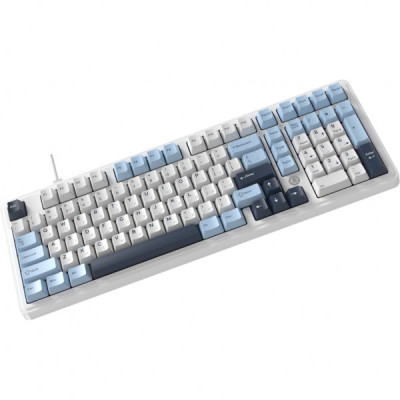 Клавіатура Ajazz AK980 MAX Magnetic Switch USB UA White/Blue (AK980-MAX-M-BWDB)