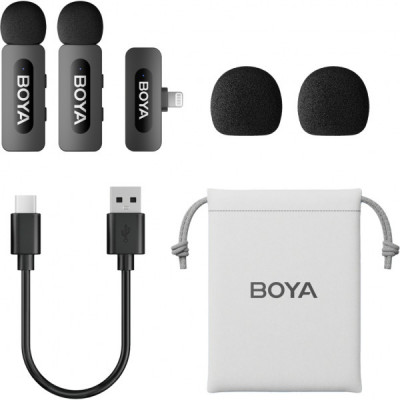 Мікрофон Boya BY-V2 Lightning Black (BY-V2) Мікрофон Boya BY-V2 Lightning Black (BY-V2)