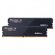 Модуль пам'яті для комп'ютера DDR5 48GB (2x24GB) 6400 MHz Ripjaws S5 Black G.Skill (F5-6400J3648G24GX2-RS5K)